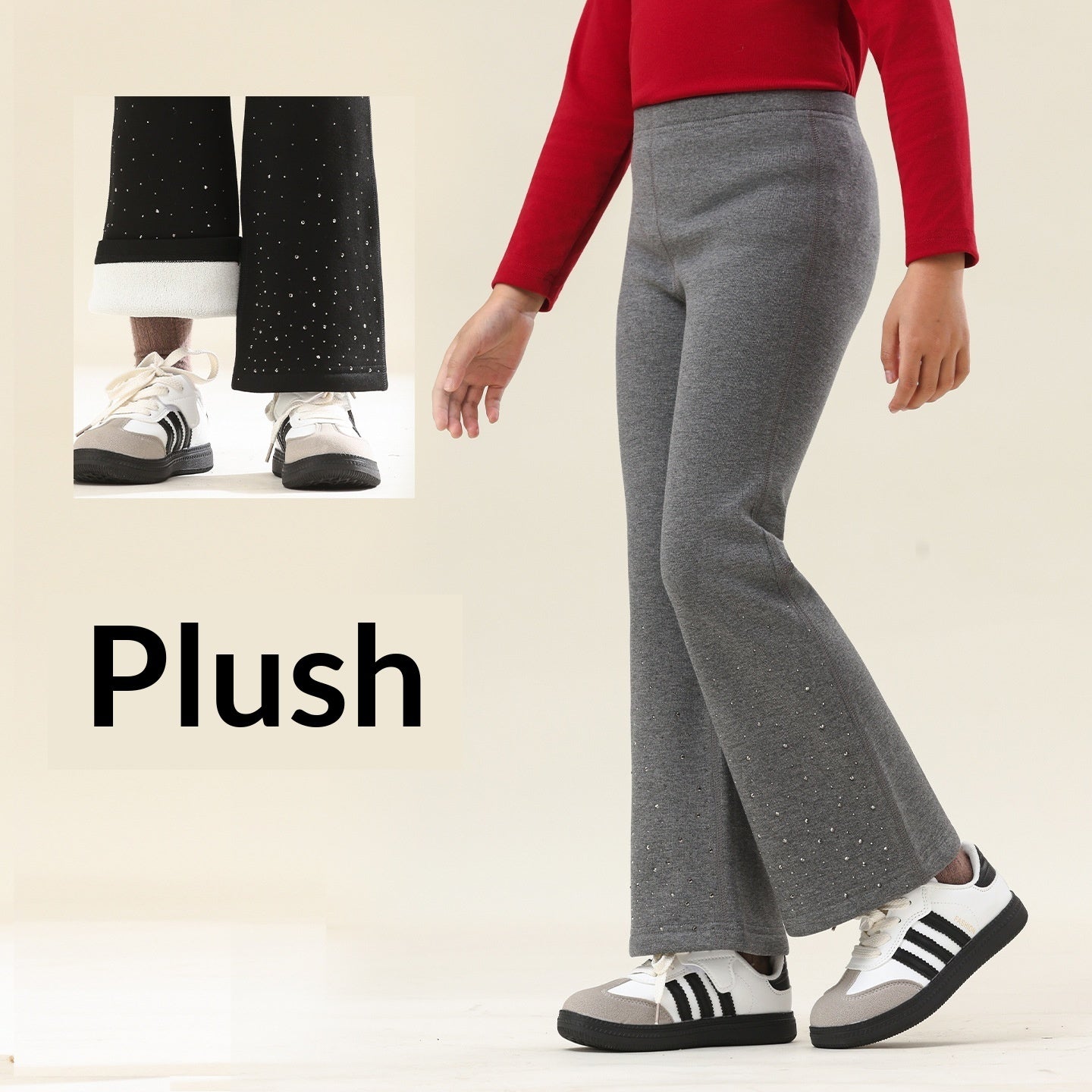 Childrens Parent-child Matching Bottom Pants