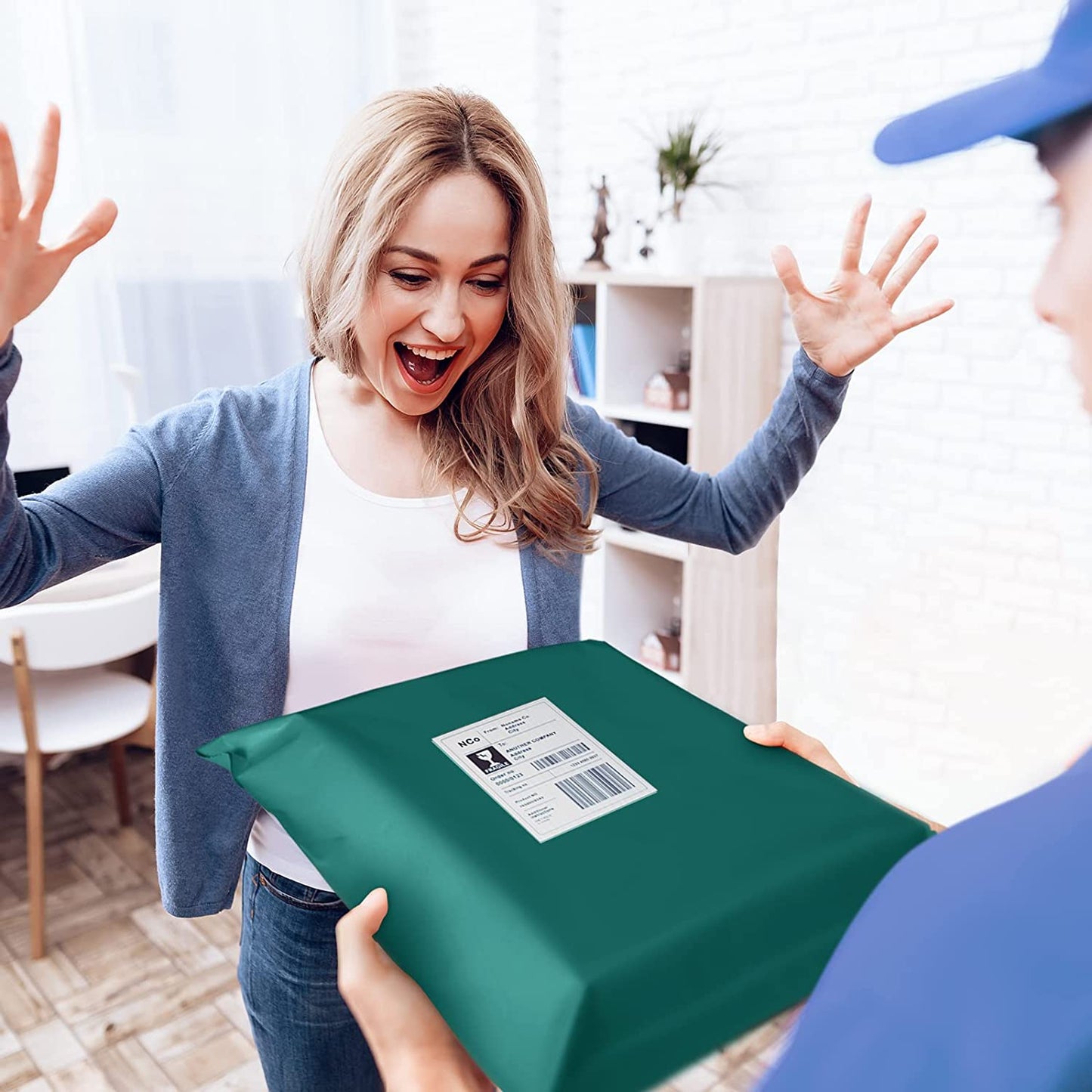 10x13 Poly Mailer Envelope Shipping Bags | Forest Green