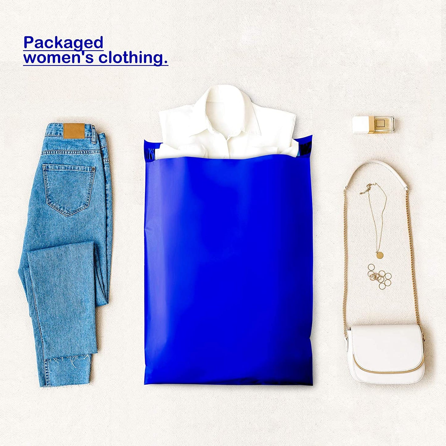 10x13 Poly Mailer Envelope Shipping Bags | Royal Blue