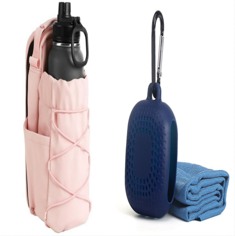 Fitness Magnetic Kettle Bag Crossbody Bag Magnetic Gym Bag For Men And Women Sling Bottle With Magnetic Attachment Water Bottle Holder