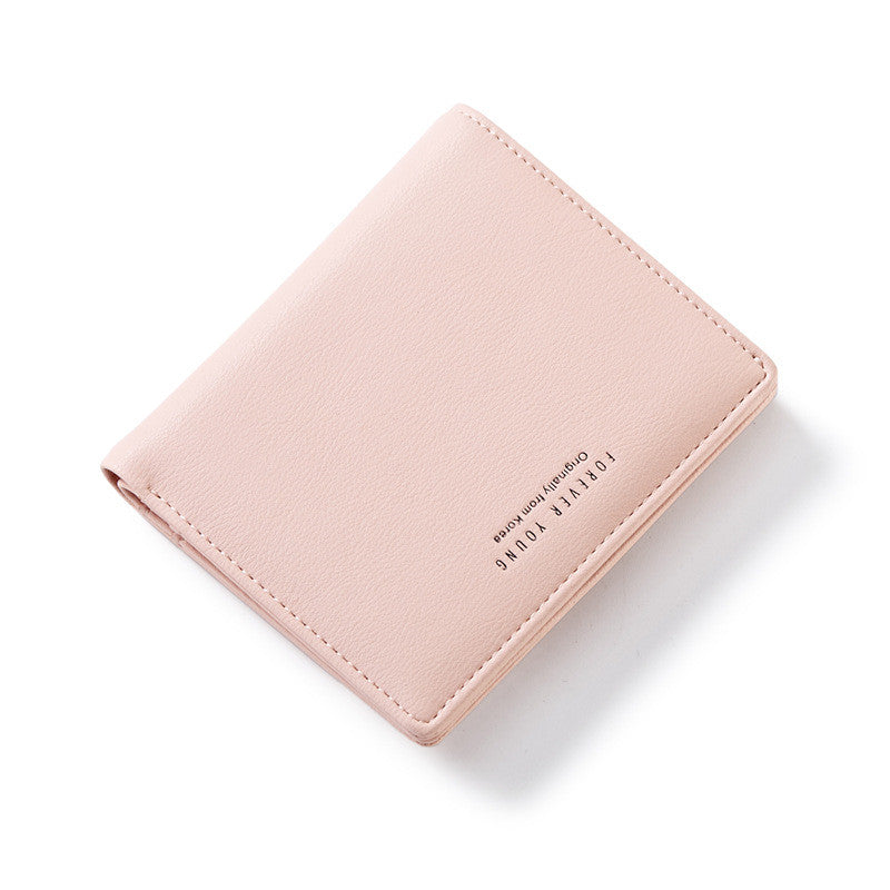 Two-fold cute coin purse