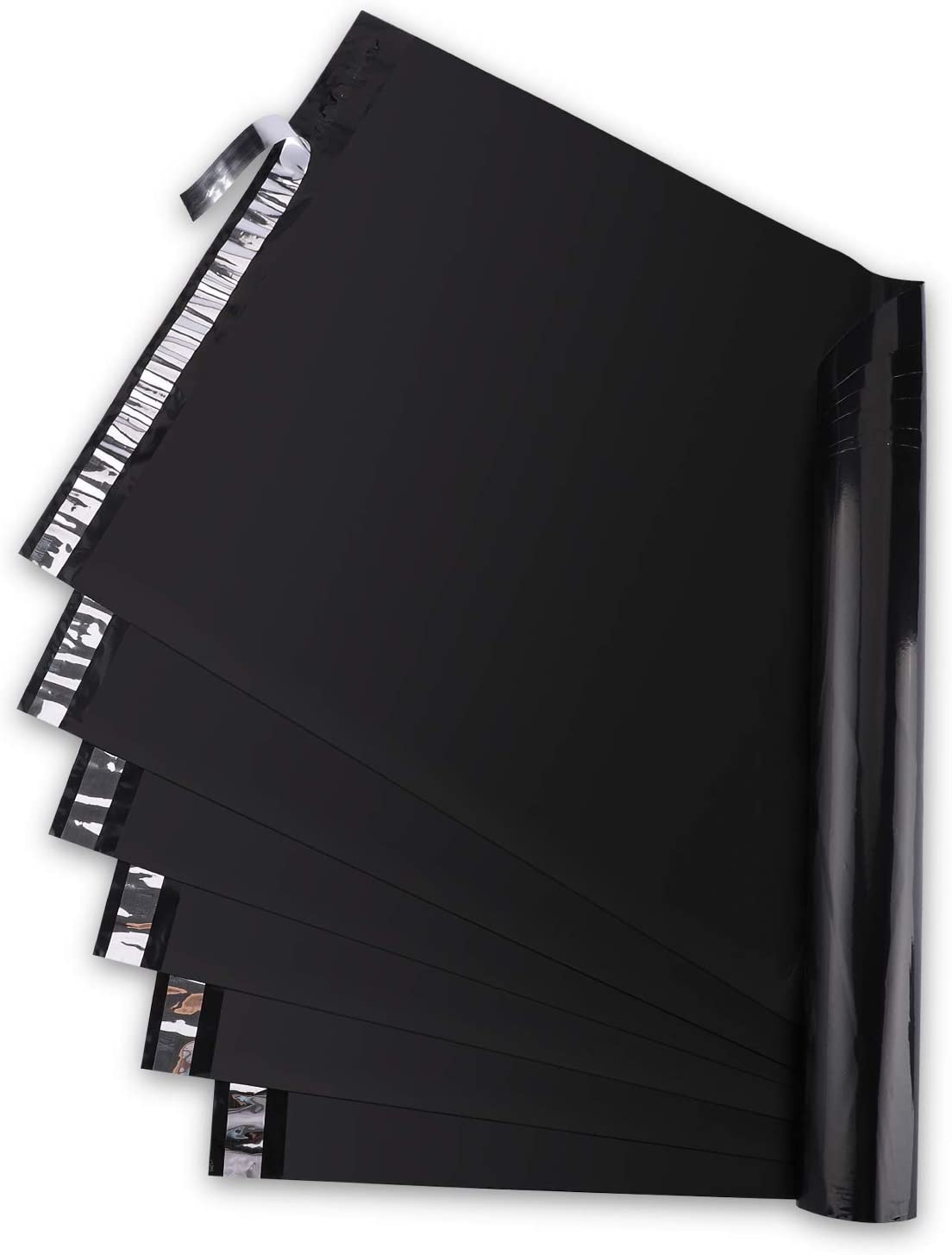 14.5x19 Poly Mailer Envelope Shipping Bags | Black