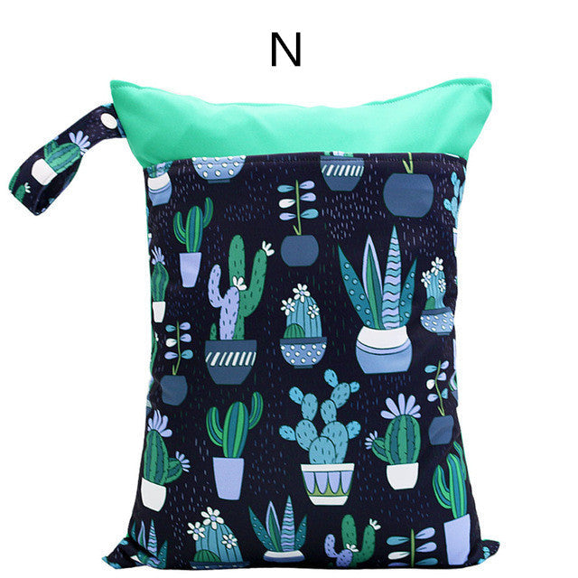 Baby Waterproof And Reusable Diaper Storage Bag