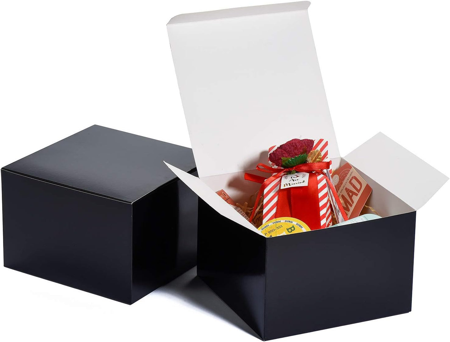 6x6x4 Inch Cardboard Gift Boxes with Lids | 400 Pack Wholesale