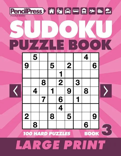 Sudoku Puzzle Book 3 (Large Print) - Paperback