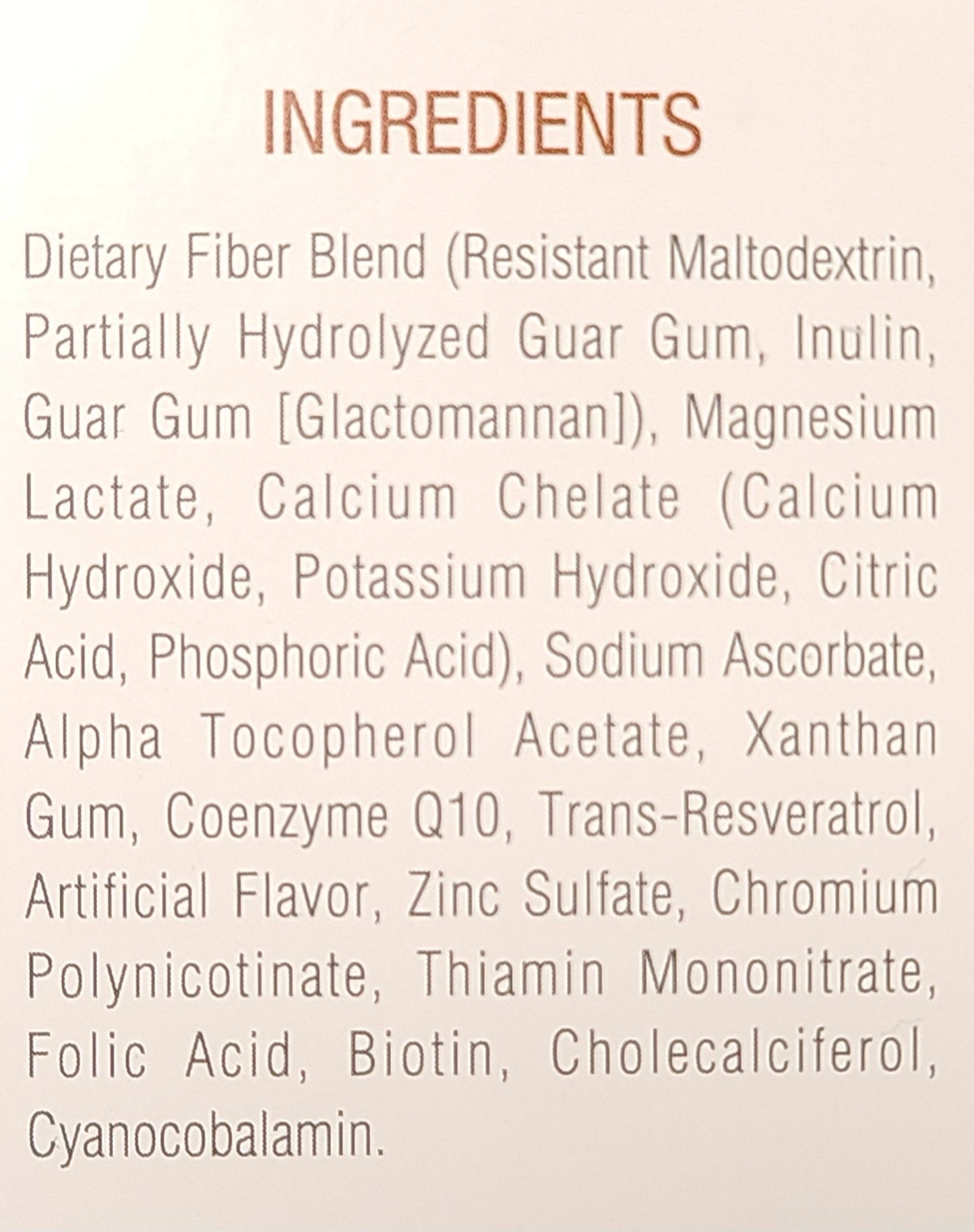 Ensulate - Fiber