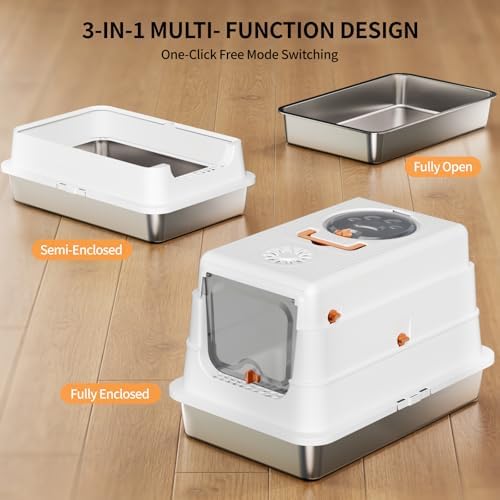 Stainless Steel Cat Litter Box