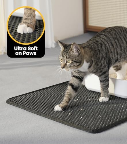 Cat Litter Mat Compact Size 23.6"x14.6"
