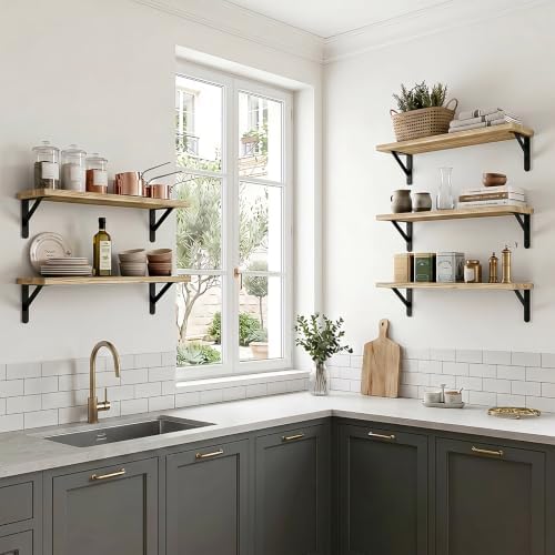 Fixwal Wall Floating Shelves for Decor
