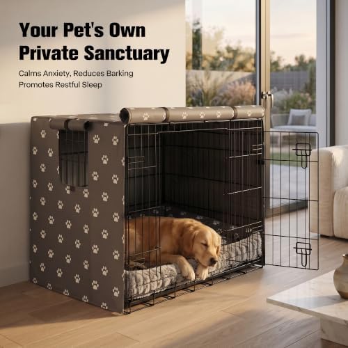 PetPrime 36 Inch Dog Crate Cover