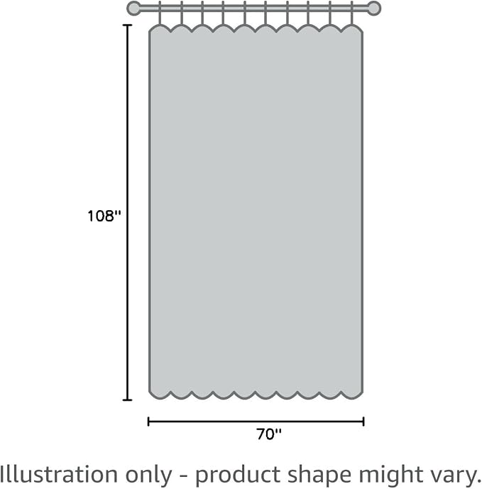 RYB HOME White Curtains & Drapes
