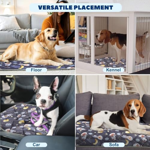 Paw Legend Dog Cooling Mat for Large Dogs 40" x 55", Pet Cooling Pad Blanket