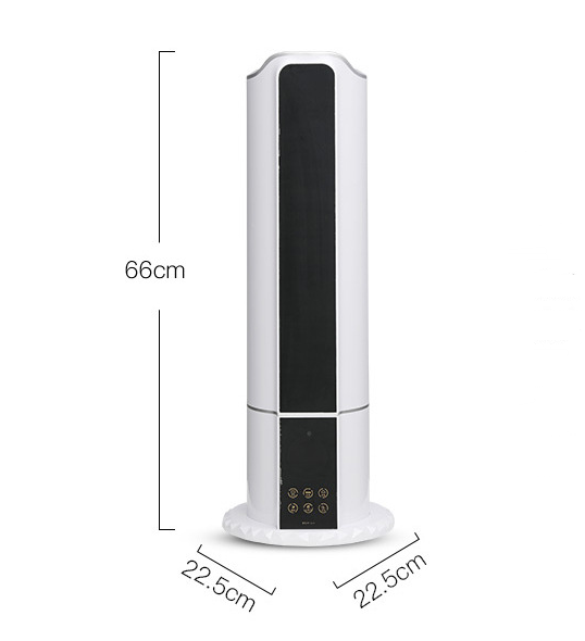 Home floor type large capacity silent intelligent luxury floor type ultrasonic air humidifier