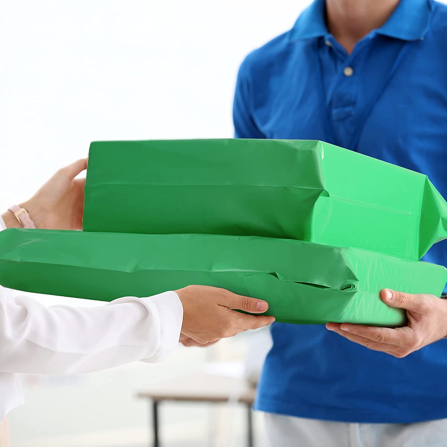 14.5x19 Poly Mailer Envelope Shipping Bags | Green