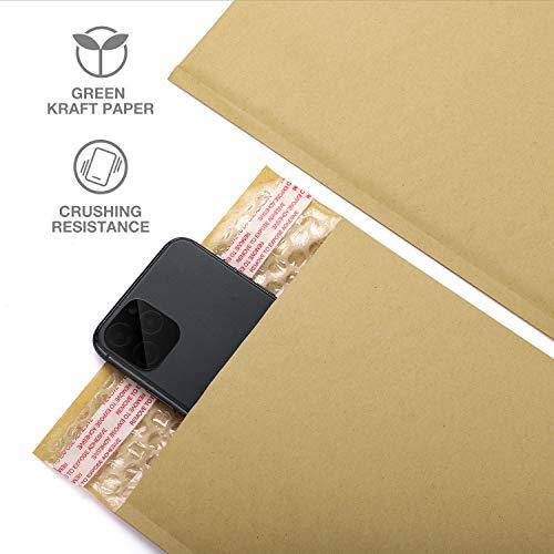 6x10 Kraft Bubble Mailer #0 | Usable Size 6x9" | Natural