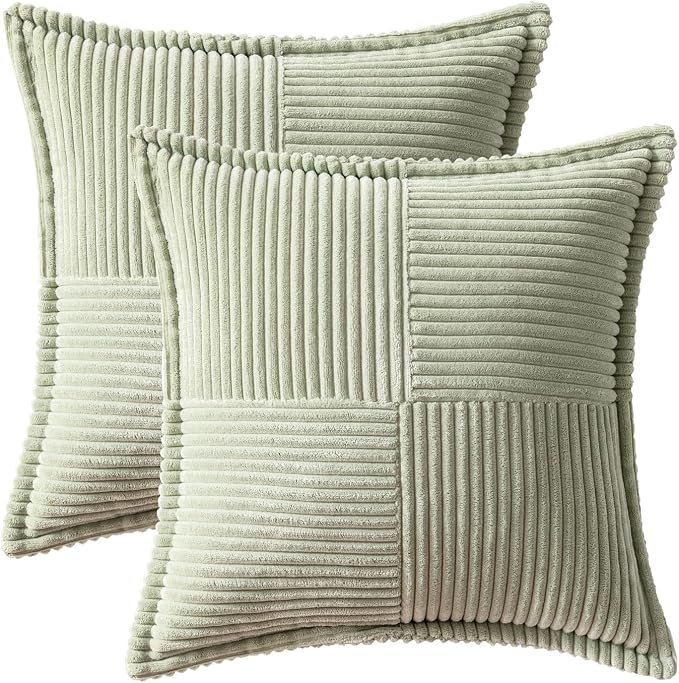MIULEE Decorative Throw Pillow Covers