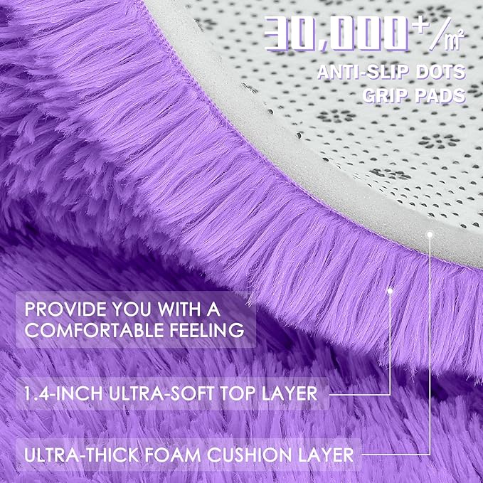 OLANLY 2x6 Machine Washable Runner Rugs