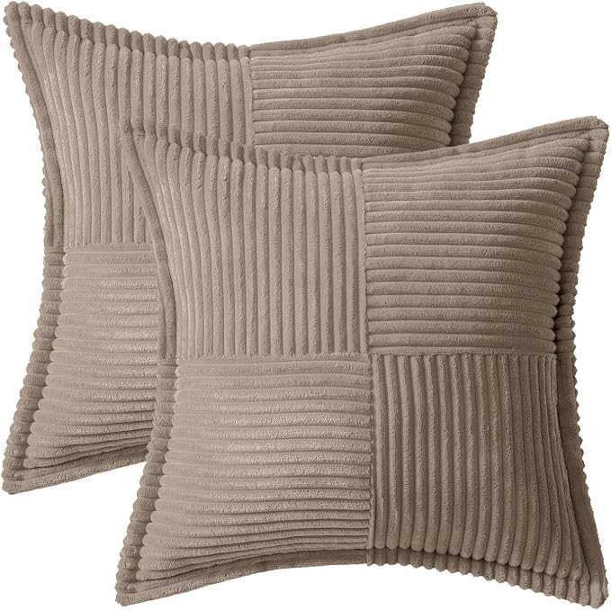 MIULEE Decorative Throw Pillow Covers