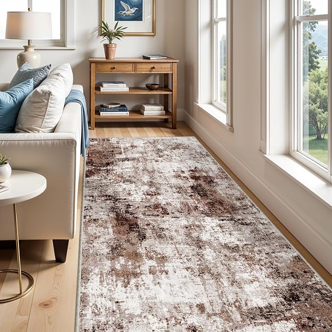 4x8 Wide Washable Runner Rug: Easy-to-Clean Runners