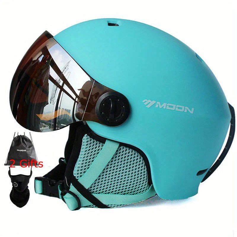 Moon ski helmet safety helmet