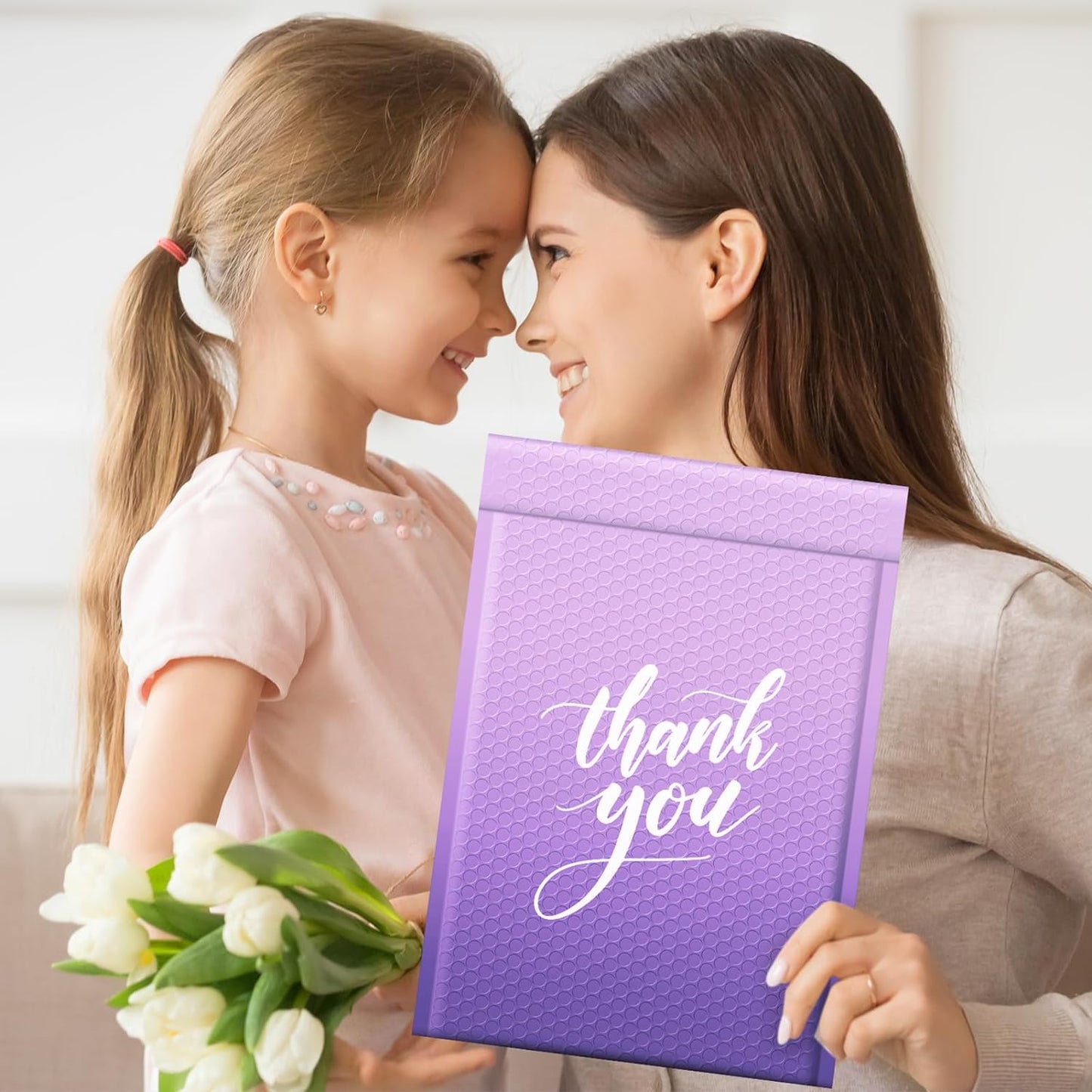 10.5x16 Bubble Mailer #5 | Usable Size 10.5x15" | Gradient Purple