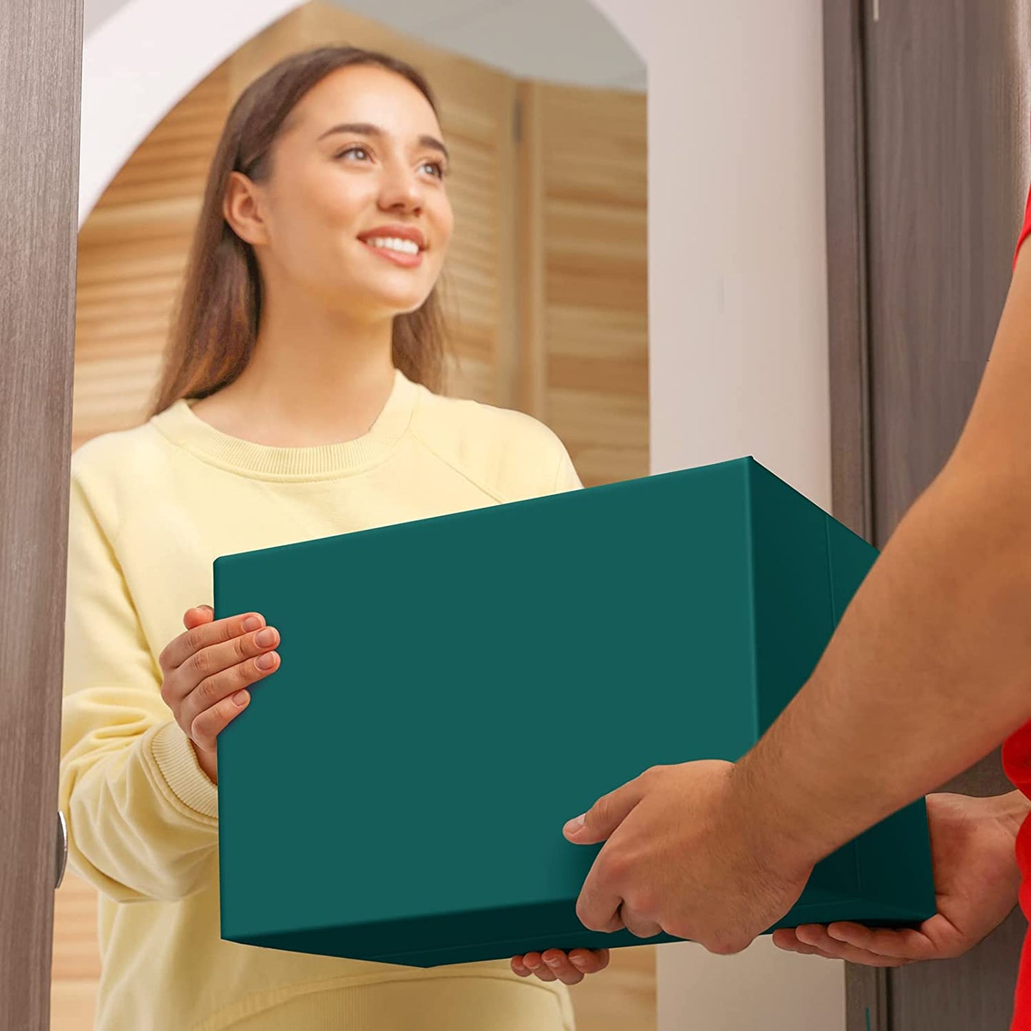 24x24 Poly Mailer Envelope Shipping Bags | Forest Green