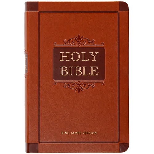 KJV Holy Bible Giant Print Compact Sienna