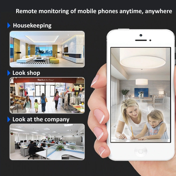 720P HD 1.0 MP Wireless IP Camera, Support Infrared Night Vision / Motion Detection / APP Control, AU Plug