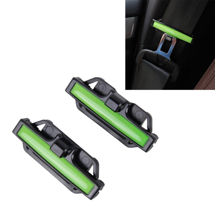 DM-013 2PCS Universal Fit Car Seatbelt Adjuster Clip Belt Strap Clamp Shoulder Neck Comfort Adjustment Child Safety Stopper Buckle