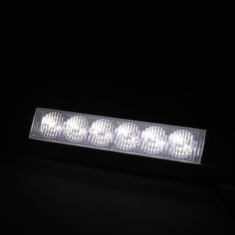 DC 12V 2.6W 6000K IP67 Marine RV Waterproof LED Stair Deck Dome Light Ceiling Lamp, Aluminum Alloy Base, Aluminum Alloy Base