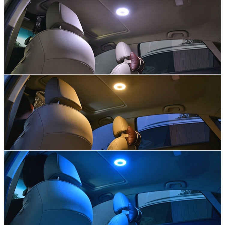 DC 5V / 2W Car Round Reading Lamp Dome Light, Round