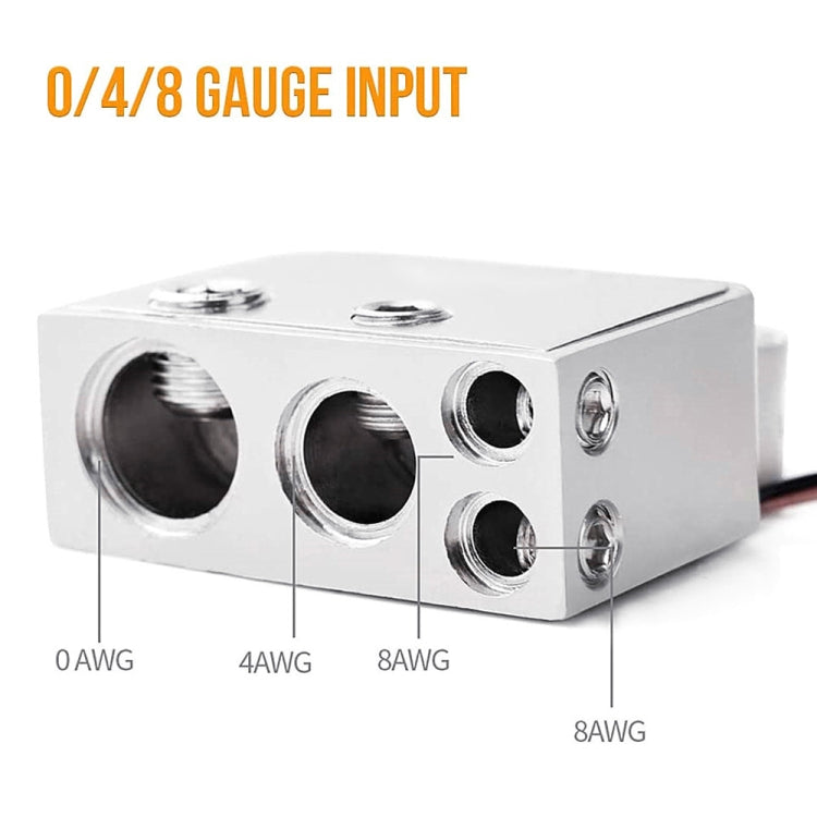 Car Audio Modified Battery Connector Negative Battery Terminal Connector, Negative