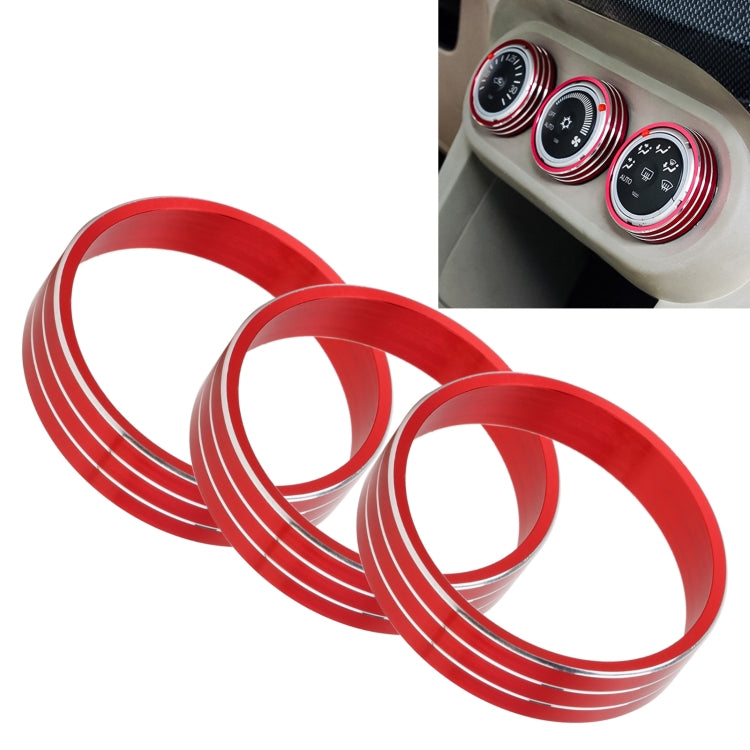 Car Metal Air Conditioner Knob Case for Mitsubishi ASX, For Mitsubishi ASX (Silver), For Mitsubishi ASX (Black), For Mitsubishi ASX (Gold), For Mitsubishi ASX (Blue), For Mitsubishi ASX (Red)