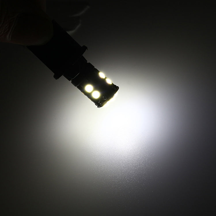 10 PCS T10/168/194 DC12V / 1W / 6000K / 60LM Car Decoding Clearance Lights with 12LEDs SMD-3030 Lamp Beads, T10/168
