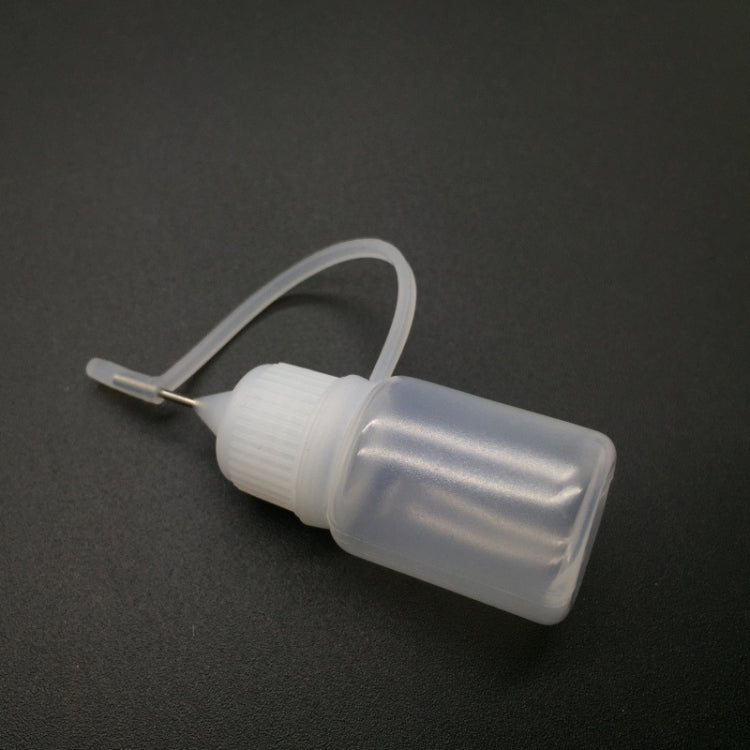 10 PCS PET Pinhole E-cigarette Oil Bottle Capacity: 5ml, 5ml