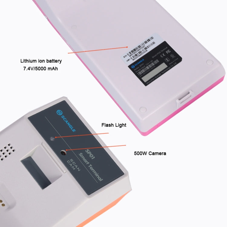 SGT-SP01 5.5 inch HD Screen Handheld POS Receipt Printer, Basic Version,, EU Plug, US Plug, UK Plug, AU Plug