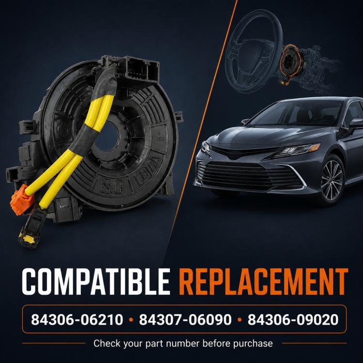 Car Steering Wheel Airbag Clock Spring Spiral Cable 84306-06210, For Toyota / Lexus