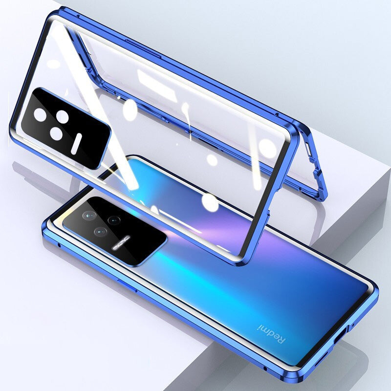 For Xiaomi 360 Full Cover Double Sided Tempered For K50 k50pro Front And Back Glass Phone Case