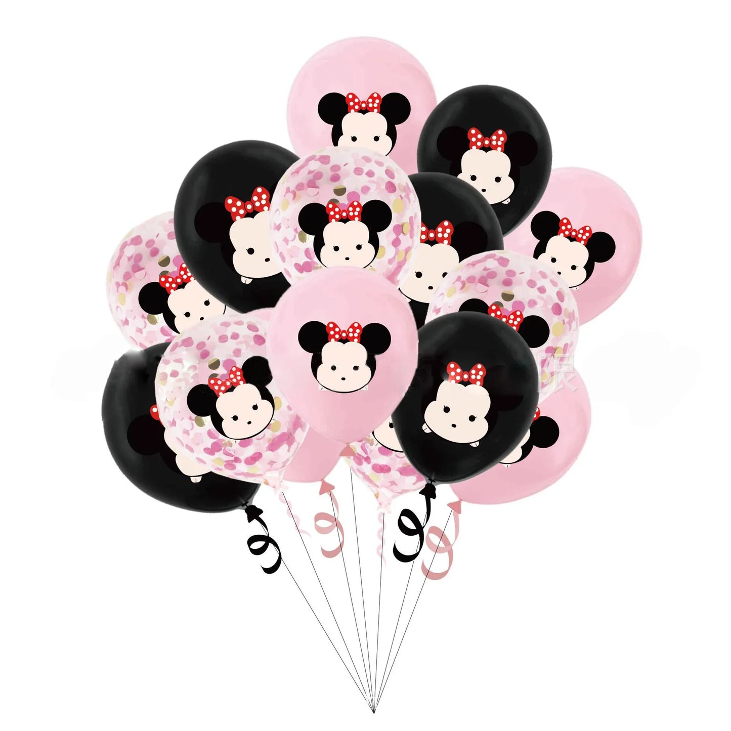 Disney Minnie Mouse 1st birthday decor baby girl favor Party decor for baby girl diy birthday balloon decor baby shower gifts