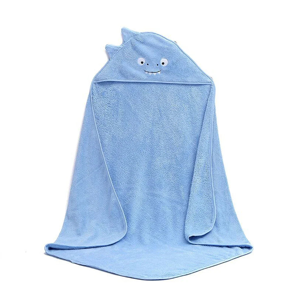 Baby Poncho Bath Towel Toalla Velvet 90*90cm Fleece Hood Infant Towels Blanket Newborn Baby Hooded Towel Infant Babies Spa