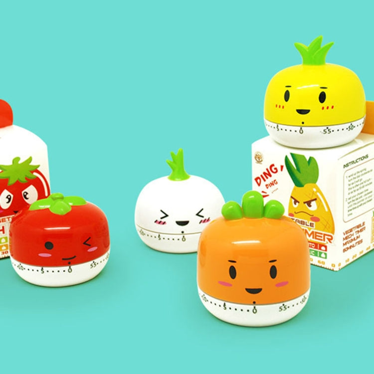 Vegetable Kitchen Timer Cooking Mechanical Timing Tool Count Down Alarm, Random Color Delivery, RB208