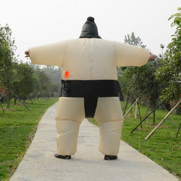 Adult Inflatable Sumo Costume Halloween Christmas Festival Party Carnival Inflated Clothes Wrestler Costumes, Adult Inflatable