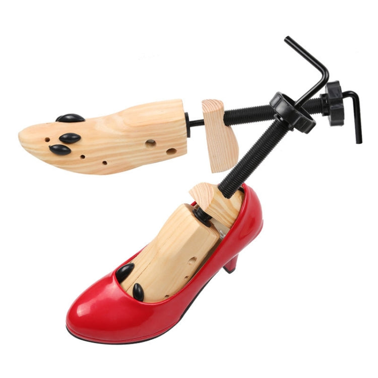 Pine Wood Unisex Fixed Fits Support Stretcher Shaper Shoes Expander , Size: S(34-37Yards), Size: S(34-37Yards)