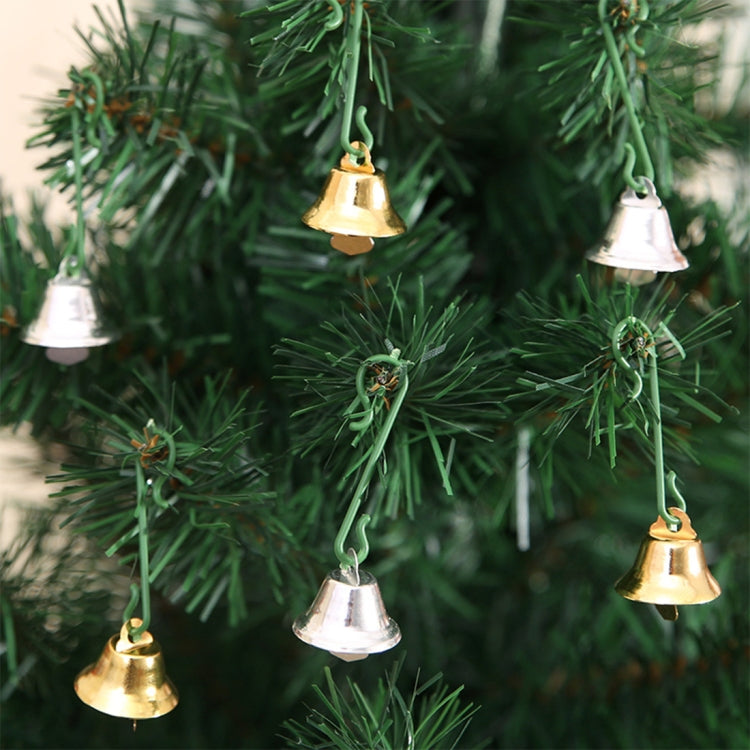 10 in 1 Christmas Decorating Christmas Tree Small Bells Decoration Supplies, Size: 2*2cm, Small Bells Gold, Small Bells Silver