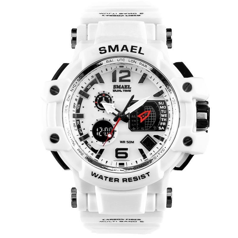 Sport Men Watch White LED Digital 50M Waterproof Casual Watch In Luxury Modern Design Relogios Masculino