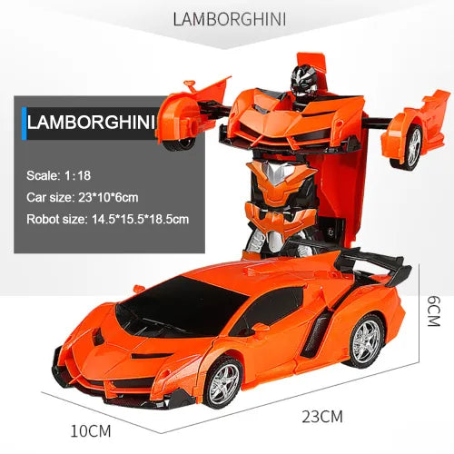 RC Car Transformation Robots Vehicle Model ai Drift Car Toys Cool Deformation Car Kids Toys Gifts For Boys