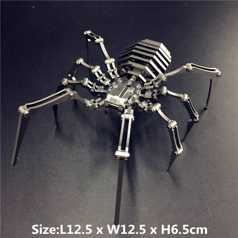 3D Metal Model Chinese Zodiac Dinosaurs western fire dragon DIY Assembly models Toys Collection Desktop For Adult
