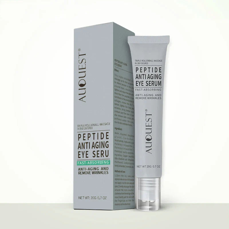 AuQuest EGF Peptide Ageless Eye Serum Cream Anti Aging Serum Anti-Wrinkle Eye Care Whitening Firming Skin Repair Skin Care