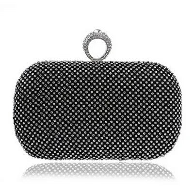 SEKUSA Evening Clutch Bags Diamond-Studded Evening Bag With Chain Shoulder Bag Women's Handbags Wallets Evening Bag For Wedding