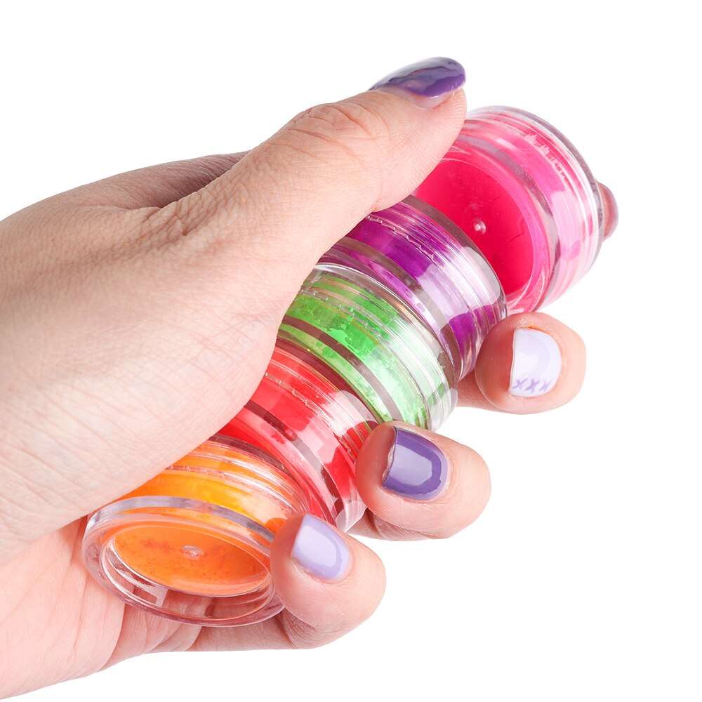 1PC NEON Eyeshadow Loose Powder Pigment Cosmetic Matte Mineral Spangle Nail Powder Shimmer Shining Eye Shadow Makeup Tool